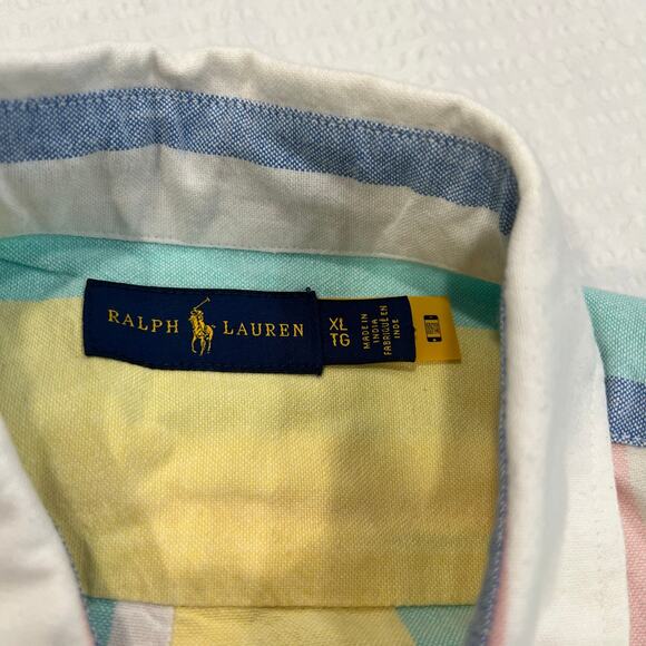 Ralph Lauren XL multicolor button up unisex - Picture 5 of 9